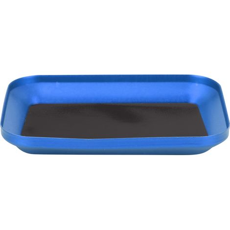 Plateau magnétique pour petites pièces, vis, écrous et boulons (bleu) (1/5)