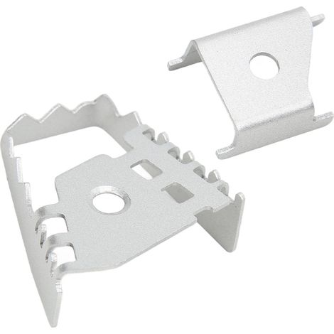 Verlängerter Hinterradbremshebel aus Aluminium für BMW F750GS, F850GS, F900XR, F900R (2019–2021), silbernes Ersatzteil (1/5)