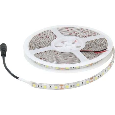 Tiroir LED 12V DC SMD5050 Videny IP65 60 Led/m - 5 Métros 2700K - Ledme - LM2409 (1/3)
