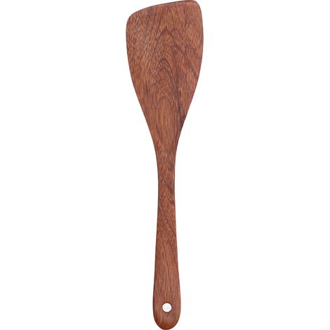 Runder Schaumlöffel zum Kochen, Wandutensil mit Haken, abgewinkelter Pfannenwender (1/5)