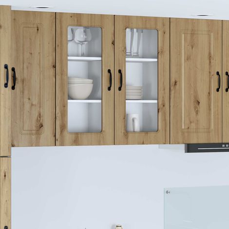 Küchenschrank Kalmar 2 pcs Artisan-Eiche 40 x 31 x 80 cm