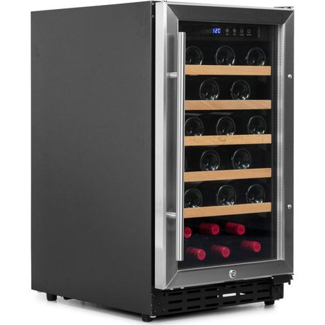 Cave à vin 40 bouteilles - Inox - Vinobox (1/4)
