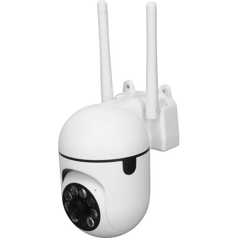 Caméra de sécurité Wi-Fi intérieure 1920x1080, connexion Wi-Fi 5G avec détection de mouvement, caméra de surveillance sans fil pour prise UE (1/5)