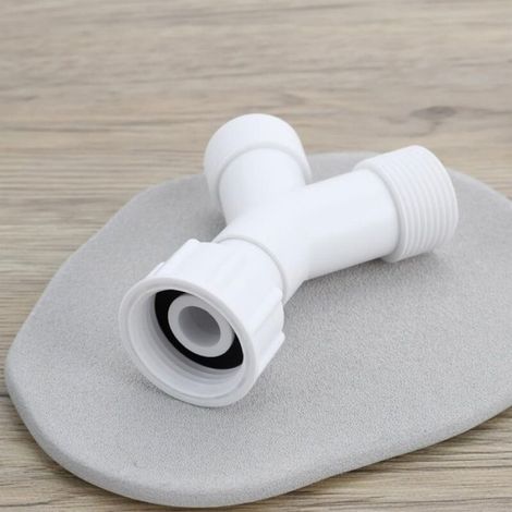 Lot de 2 connecteurs répartiteurs en Y 3/4 pour tuyau d'eau pour machine à laver, sèche linge, lave vaisselle (1/5)