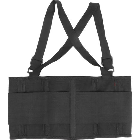 Ceinture de soutien lombaire respirante, soulagement des douleurs, fermeture auto-agrippante réglable, ceinture amincissante M (1/5)
