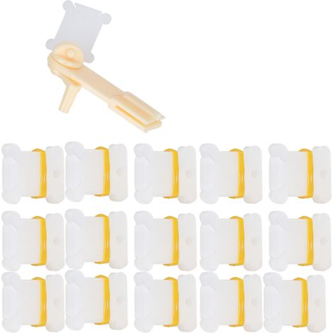Embroidery Floss Organizer Set Cross Stitch Manual Winding Machine Plastic Bobbin (1/5)