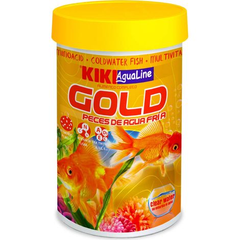 Kiki Gold Eau Froide - Flocons Flottants pour Poissons d'Eau Froide
