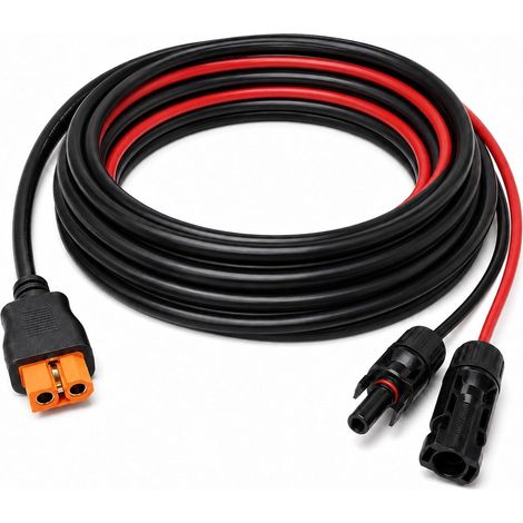 Câble de Chargeur Solaire pour Voiture XT60i Alimentation 16 AWG 14 AWG (1/5)