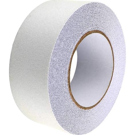 10m x 5cm Ruban Adhésif Transparent Antidérapant de Haute Qualité Ruban de Sécurité Antidérapant Intérieur Escaliers Extérieurs (1/5)