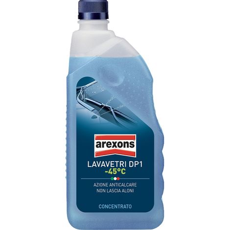 Liquido Lavavetri AREXONS DP1 Auto Detergente concentrato Pulizia Cristalli pronto uso - 1 L
