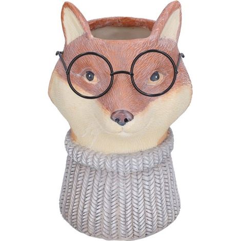 Vase décoratif en forme d'animal, ornement innovant en résine pour le jardinage, la maison, le bureau, la chambre à coucher