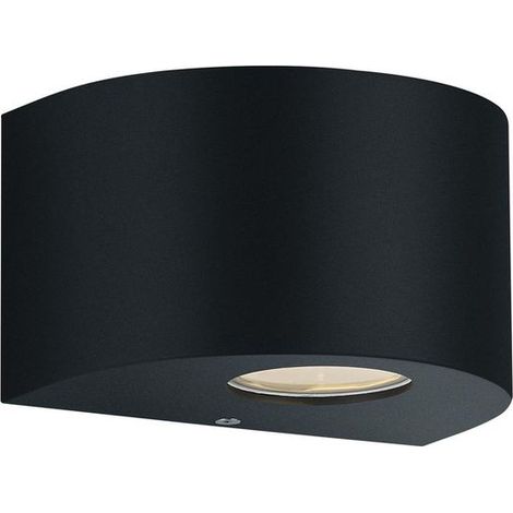 Applique da Esterno a LED in Plastica Nero Opaco (1/4)