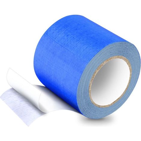 PE-Planenband, Reparaturband für Stoffplanen, Planenflicken, 5 m 8 cm, für LKW-Planen, Markisen, Zelte, Blau (1/5)