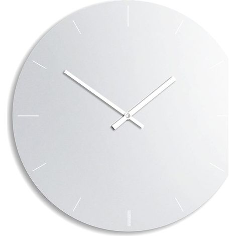 Horloge murale miroir design minimaliste moderne 44 cm