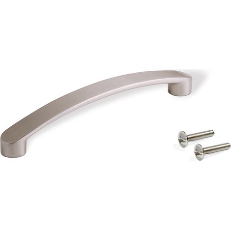 Manija para muebles Minneapolis 180, intereje 160 mm, níquel satinado (1/2)