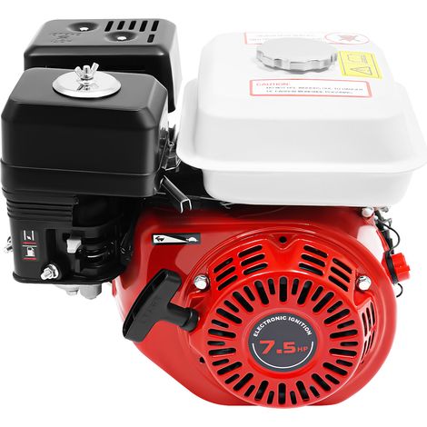 Moteur à gaz 7.5HP 212cc, moteur à essence à 4 temps, démarrage à recul, vilebrequin de 20mm, pour pompes à eau, tondeuses à gazon, fermes et ranchs (1/5)