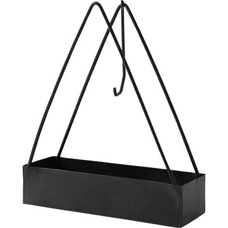 Winkel-Spulenhalter mit verdickter Eisenbasis, verhindert Verbrennungen, platzsparend, Hängeablage für Schlafzimmer, multifunktional, elegant für Zuhause (1/4)