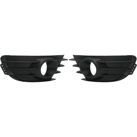 Couvercle de calandre antibrouillard avant noir pour Citroën C4 2004-2008 – Matériau ABS – Remplacement facile et esthétique (1/5)