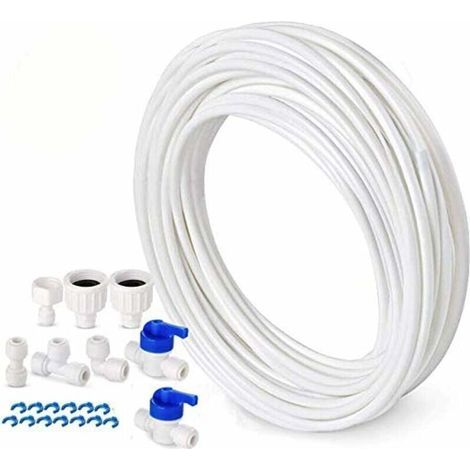 Wasserzulaufschlauch – Anschlussset für Samsung-Kühlschränke im europäischen Stil mit zwei Türen, 10 mm Durchmesser, 1/4" – LIAIKI (1/5)