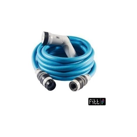 Manguera Extensible Ikon Azul Hasta 15 M Con Accesorios