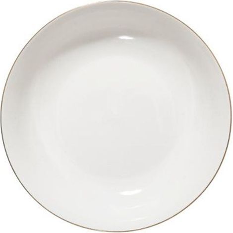 Lot de 6 Assiettes Creuses "Petit Salon" 20cm Blanc (1/2)