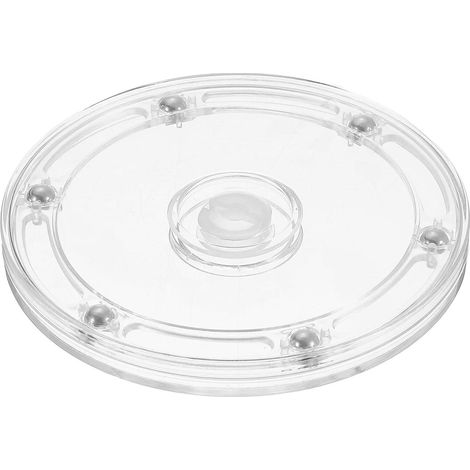 Plateau Tournant en Acrylique Lazy Susan 5 Pouces (1/5)