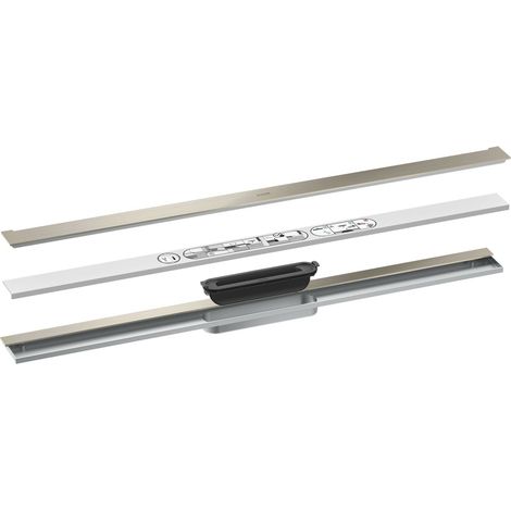 hansgrohe AXOR Drain Set de finition rigole, 900mm pour montage (1/2)