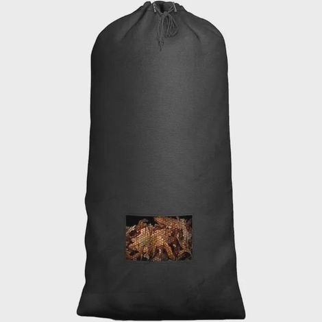 Sac de ramassage de feuilles pour tracteur à gazon de 200 x 130 cm de grande capacité pour ramasser rapidement les feuilles, convient à la plupart (1/5)