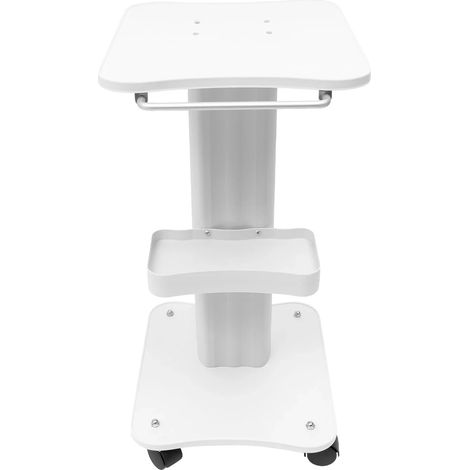 Carrello per prodotti di bellezza, design robusto, facile da spostare, BIANCO (1/2)
