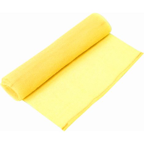 Gant de toilette exfoliant élastique pour le corps, idéal pour la douche, le massage et le gommage. Serviette de bain avec sangle jaune. (1/5)