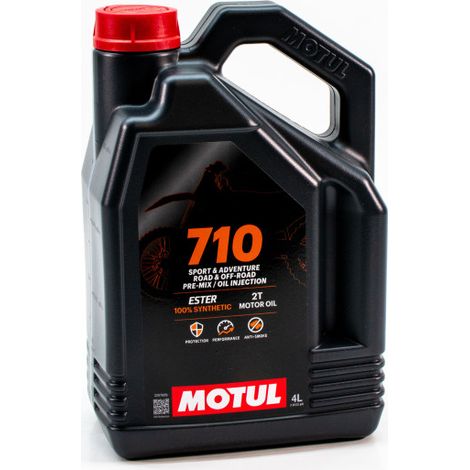 Huile Moteur MOTUL 710 2T 4 Litres (1/2)