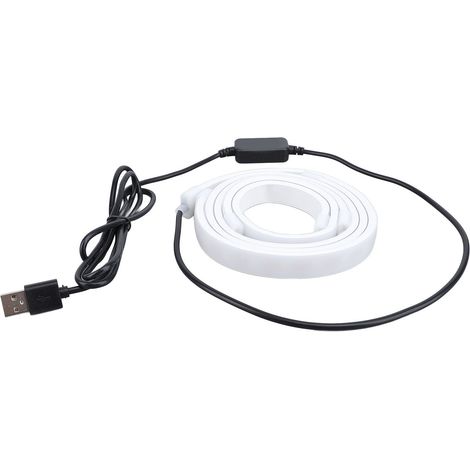 Bande LED RGB 54 LED pour ordinateur, synchronisation écran, alimentation USB 5V, éclairage d'ambiance pour écran 24 pouces (1/5)