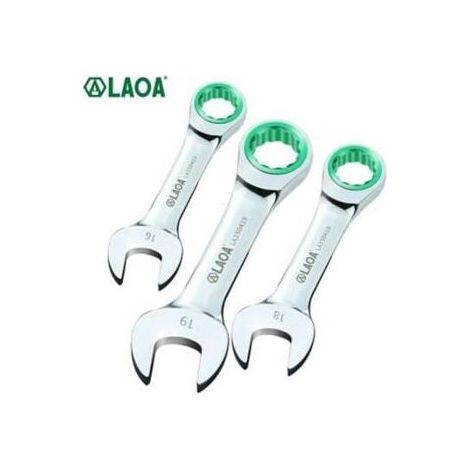 Chiave a cricchetto corta, mini chiave regolabile CR-V 5,5-9 mm, chiave regolabile per auto, ricambi auto, utensili manuali. (1/3)
