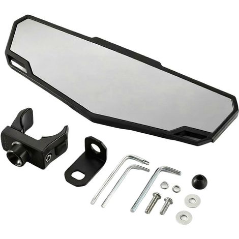 Kit de rétroviseurs réglables pour VTT/quad 86680342022 pour Polaris RZR PRO XP /4 2020-2023 et Can-Am Maverick (rétroviseur en aluminium) (1/5)
