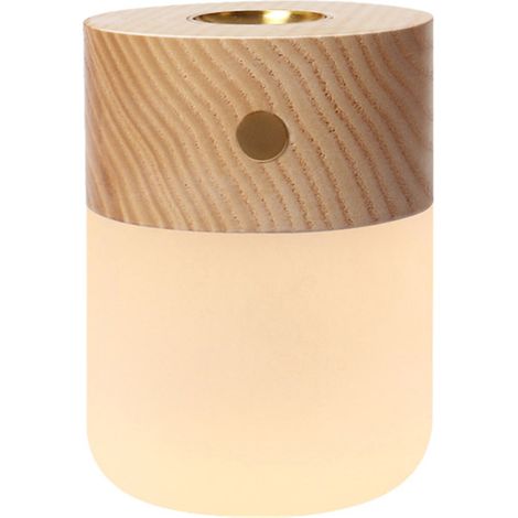 Diffuseur d'huiles essentielles - Diffuseur pour huiles essentielles - Diffuseur d'aromathérapie en bois à ultrasons (1/5)
