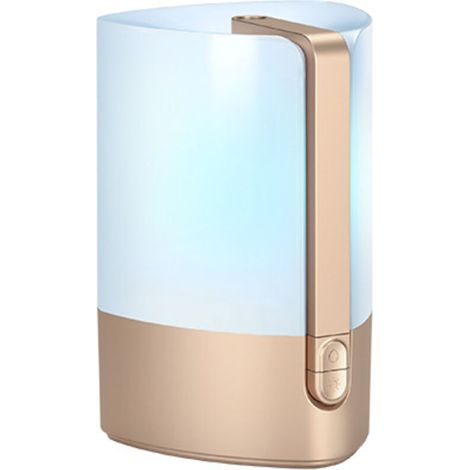 Dispositivo per aromaterapia a ultrasuoni con oli essenziali per il bagno, umidificatore per l'ufficio, luce notturna rossa e blu per la camera da letto - Crezuo
