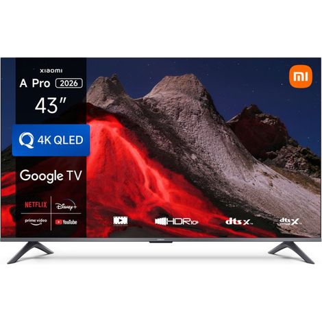 Televisor Xiaomi QLED TV A Pro 43 2026 43/ Ultra HD 4K/ Smart TV/ WiFi