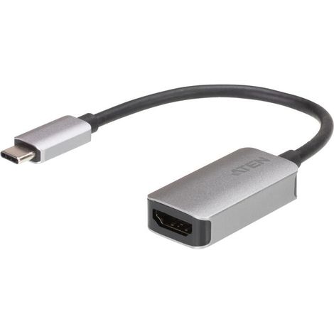 Tarjeta gráfica externa USB Aten UC3008A1-AT, 4096 x 2160 píxeles, color plata. (1/4)