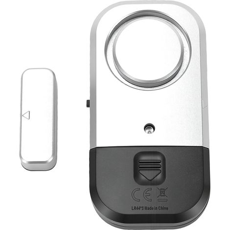 Capteur d'alarme sans fil de 125 dB pour portes et fenêtres, alarme de sécurité pour la maison, la piscine, les armoires et les locaux commerciaux (1/5)