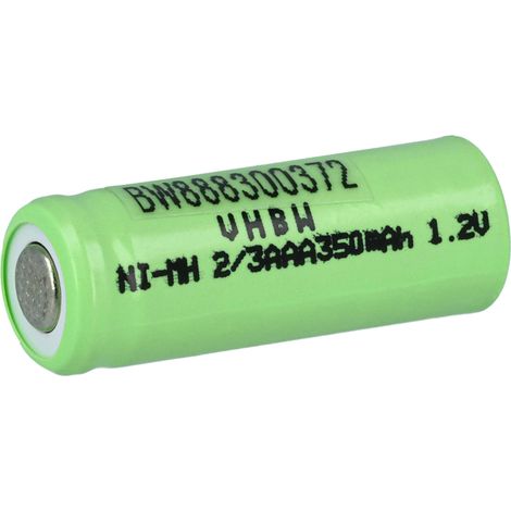 vhbw Akku-Rohzelle H4002 - 350 mAh, 1,2 V, NiMH