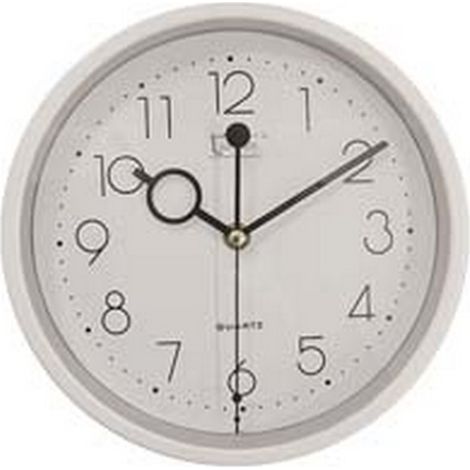 1PZ orologio muro white 23 cm.