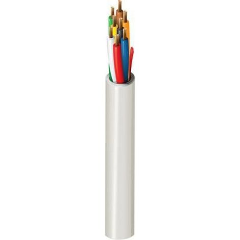 Belden 4306UE.00100 Câble sécurité et son, 8 conducteurs 22 AWG, gris