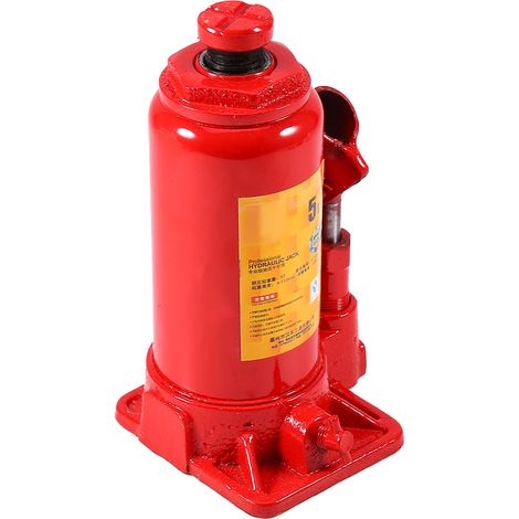 Cric hydraulique 5T pour voiture, lève-engin bouteille, outil de réparation automobile, capacité 5 tonnes (1/5)