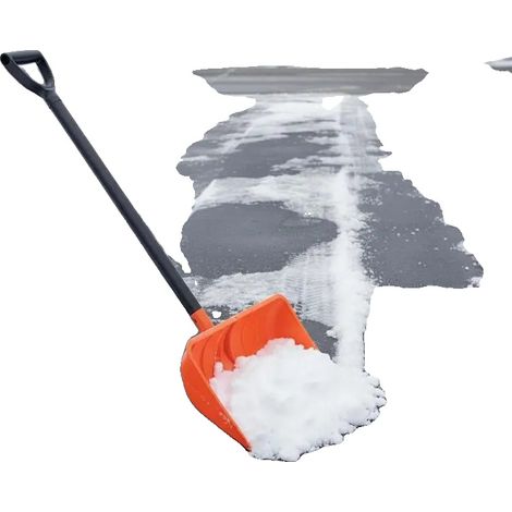 Schneeschaufel, leichte Aluminiumkonstruktion, ergonomischer Griff, FXCVIY2IKUGWY0 (1/2)