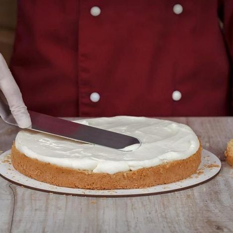 Spatule - Acier Inoxydable - Manche Palissandre - Pour Pâtisserie Maison - 5 Tailles (1/4)