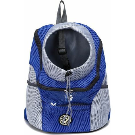 Ensoleille – Sac de transport pour chien L – Tissu en maille respirant – Charge maximale 5 kg – Pour randonnée et voyages en plein air