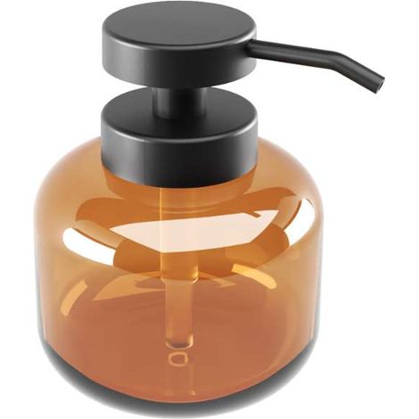 Nimco Abu - Dispenser di sapone liquido, vetro/marrone ABH 31-88 (1/3)