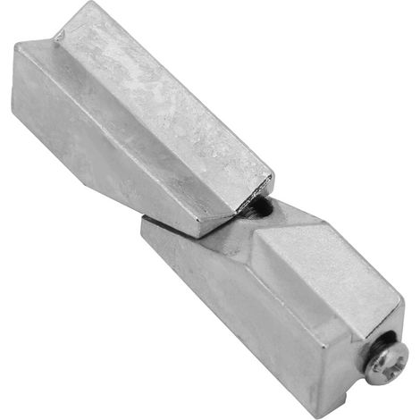 Support de connexion métallique long Z013M, accessoire polyvalent pour machine mini, pièce de rechange robuste en acier, outil de fixation compact. (1/5)