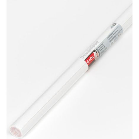 Nastro adesivo rotolo opaco bianco 2,1 m x 90 cm - D-c-fix