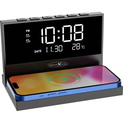 Reflexion ACW2188 Radiosveglia FM USB Funzione allarme, illuminazione d'atmosfera (1/5)